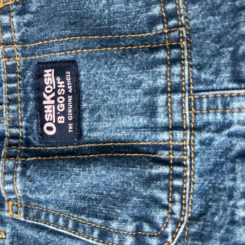 B73 Vintage PINK TAG OshKosh B'Gosh Denim Shortalls